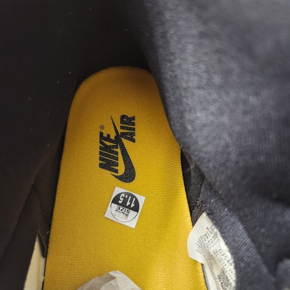 Nike Air Force 1 Retro Black and Yellow - Men\'s 11.5 New main image 4